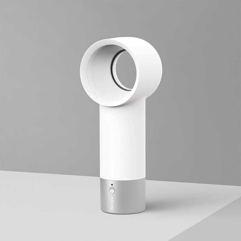 Portable mini bladeless fan