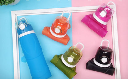 Silicone Folding Water Bottle